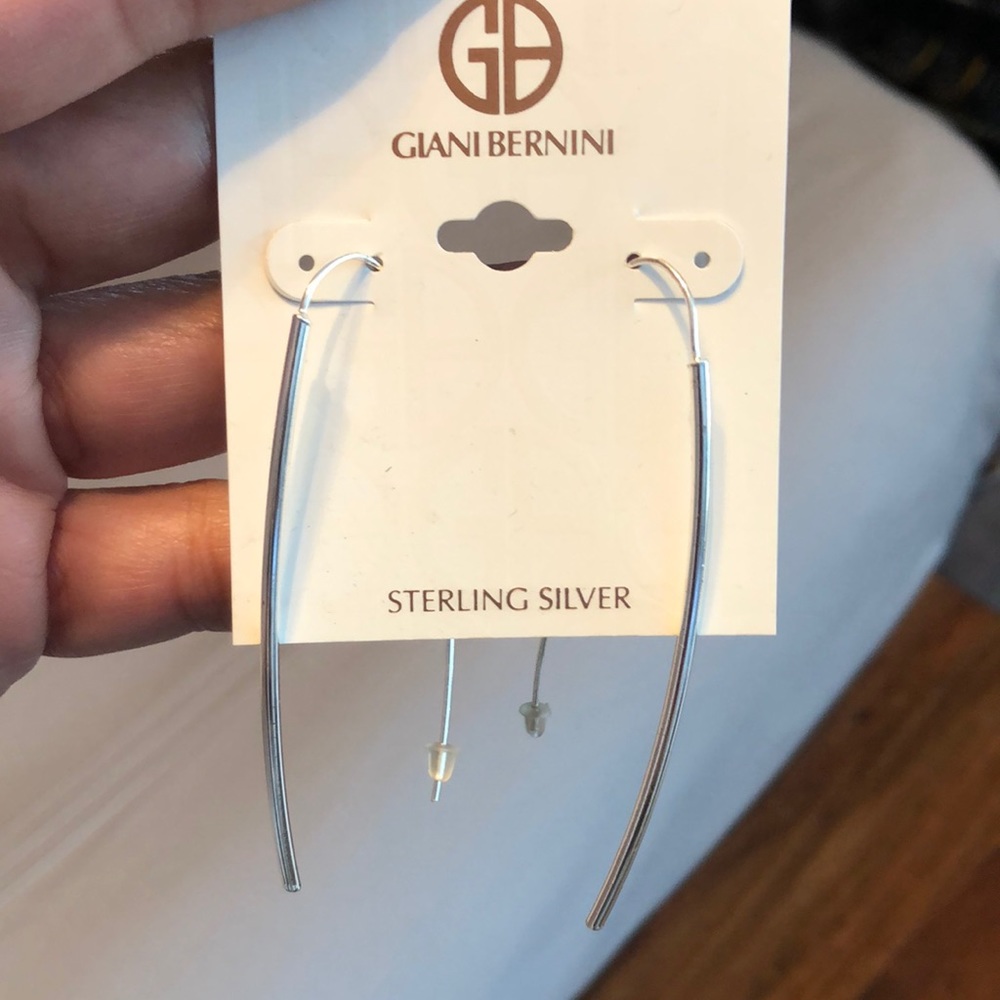 Giani Bernini Sterling Silver Dagger Earrings NWT